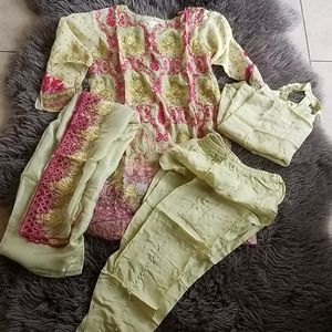 4 piece AADIZ COLLECTION SUIT